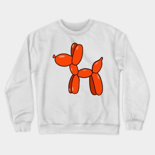 Orange Balloon Dog Crewneck Sweatshirt